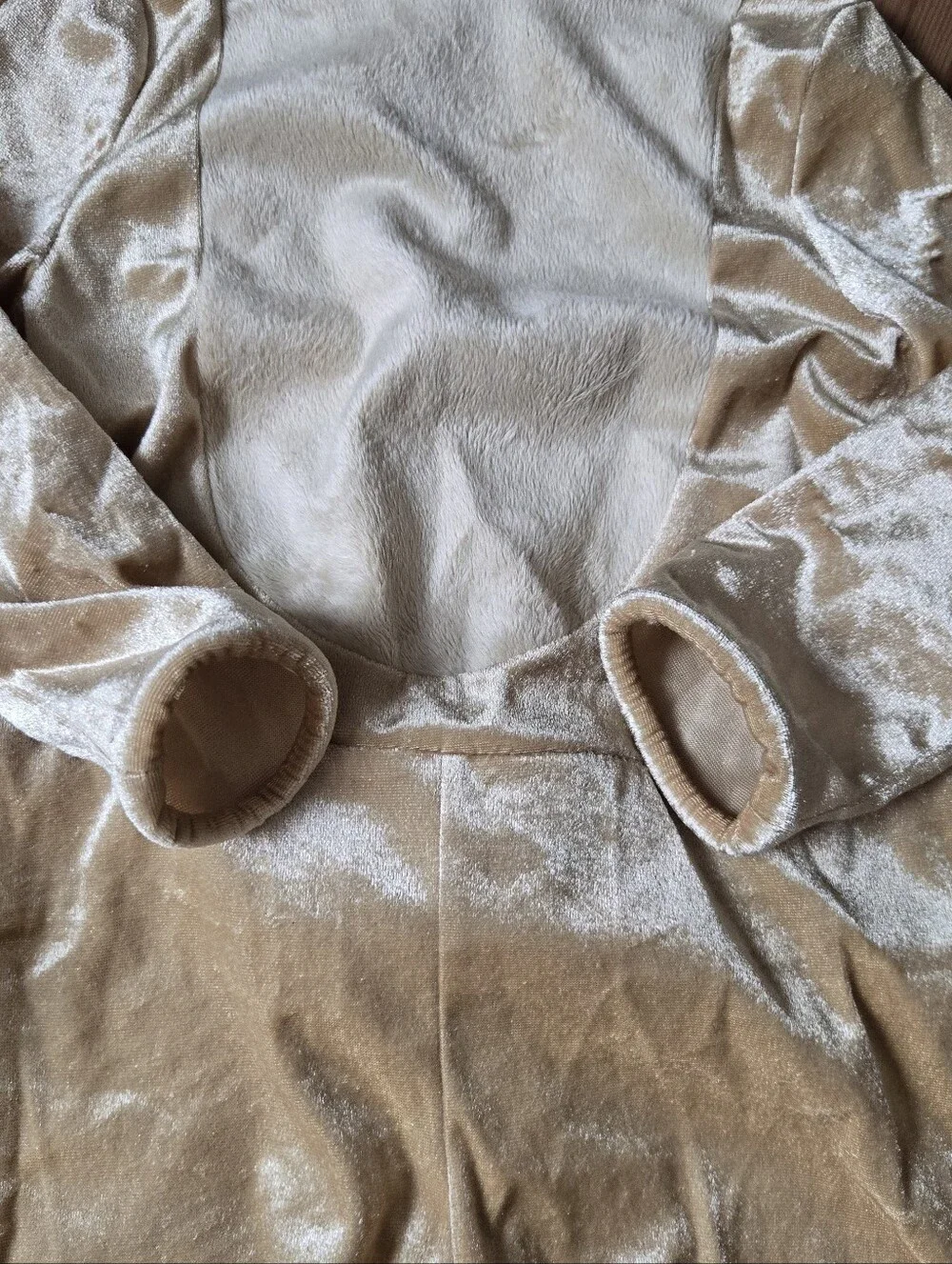 Disney Junior Puppy Dog Pals Rolly Toddler Halloween Costume - Beige 3T 4T GUC